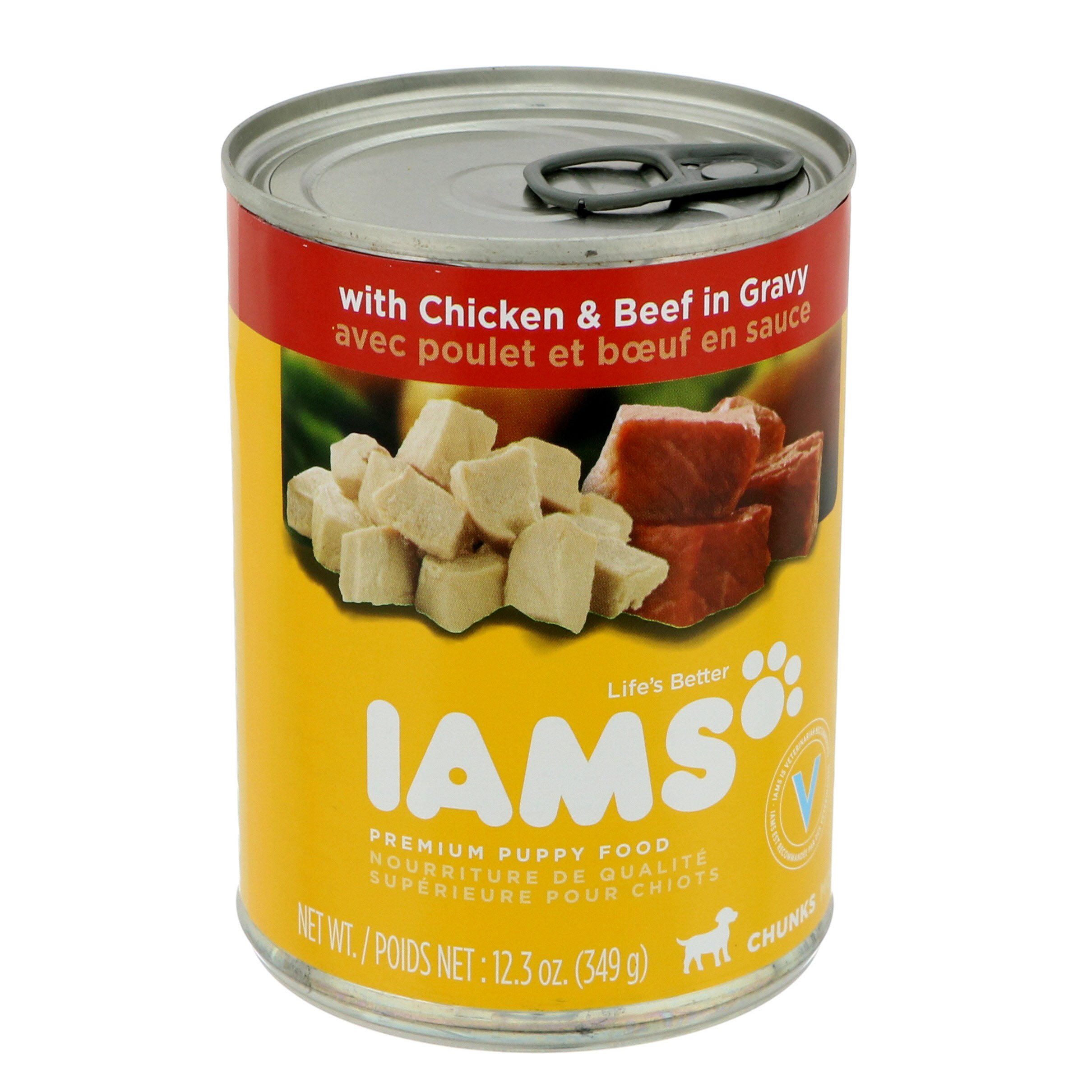 Iams beef dog food best sale