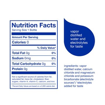 smartwater Vapor Distilled Water