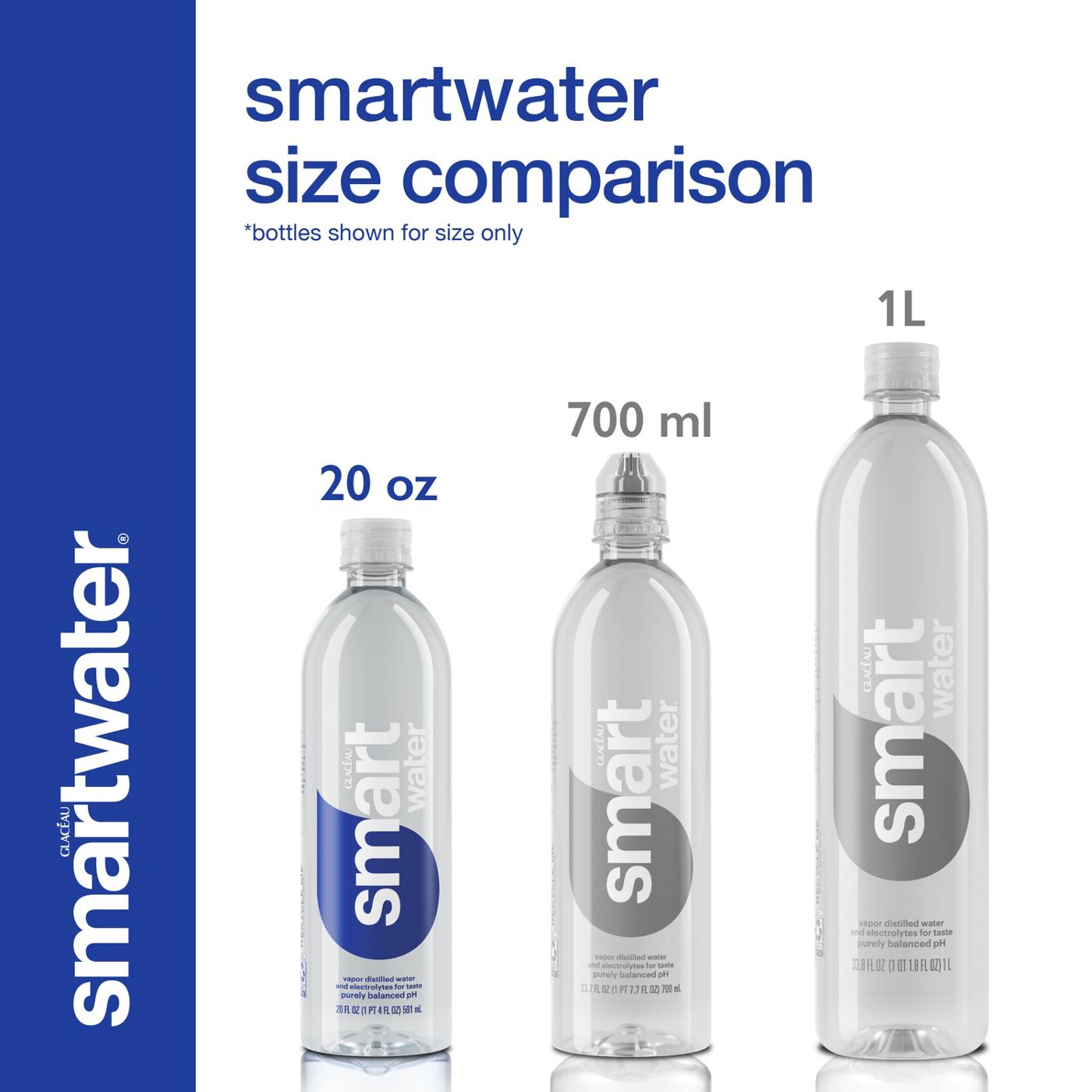 Glaceau Smartwater Vapor Distilled Electrolyte Water; image 4 of 4