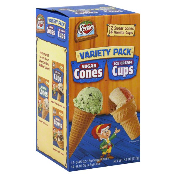 heb ice cream cones