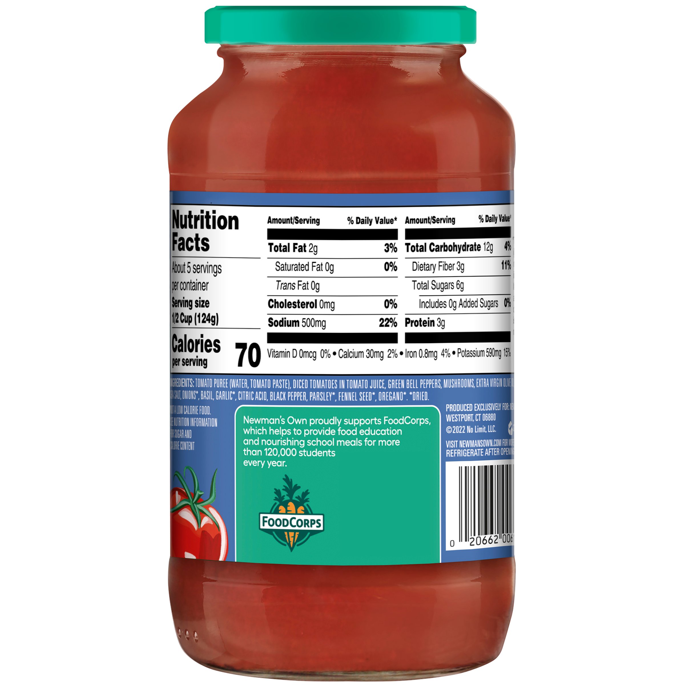 Newman's Own Sockarooni Pasta Sauce - Shop Pasta Sauces At H-E-B