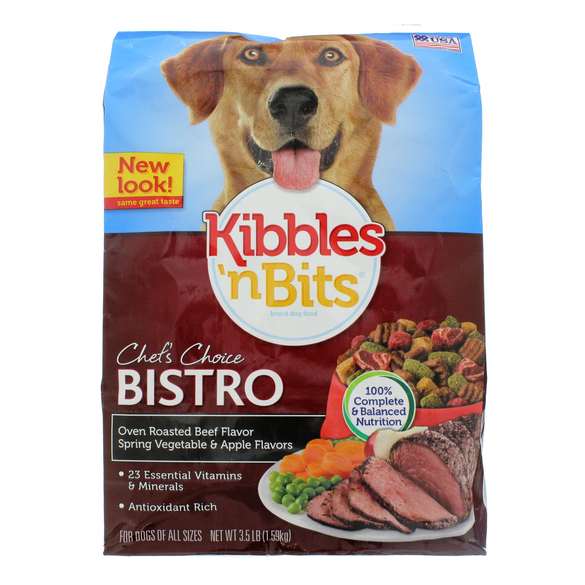 Kibbles n Bits Bistro Oven Roasted Beef Flavor Dry Dog Food