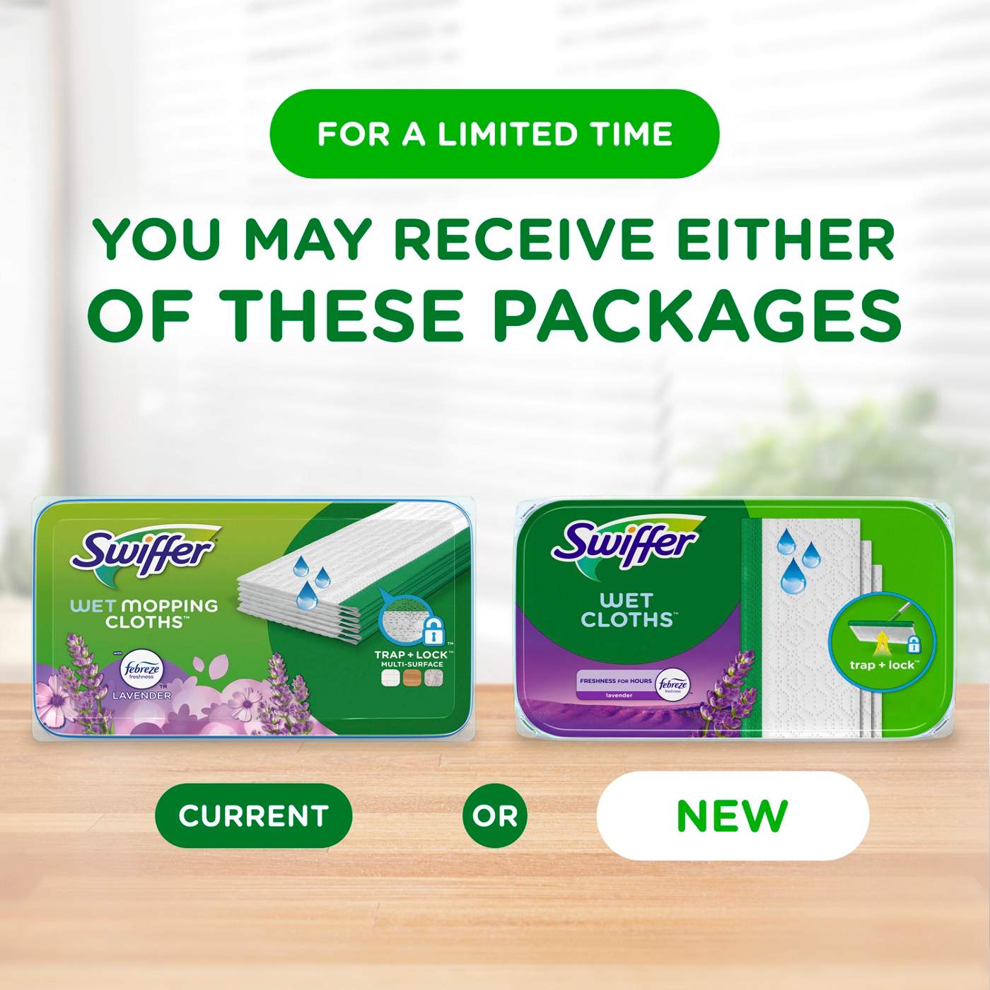 Swiffer Sweeper Lavender & Vanilla Wet Mopping Cloths Shop Mops at HEB