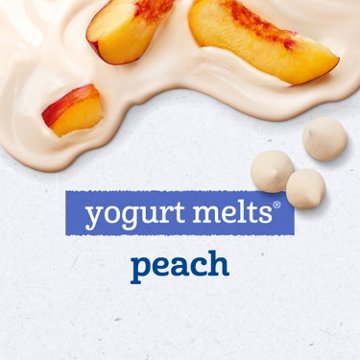 Gerber Snacks for Baby Yogurt Melts - Peach, 1 oz