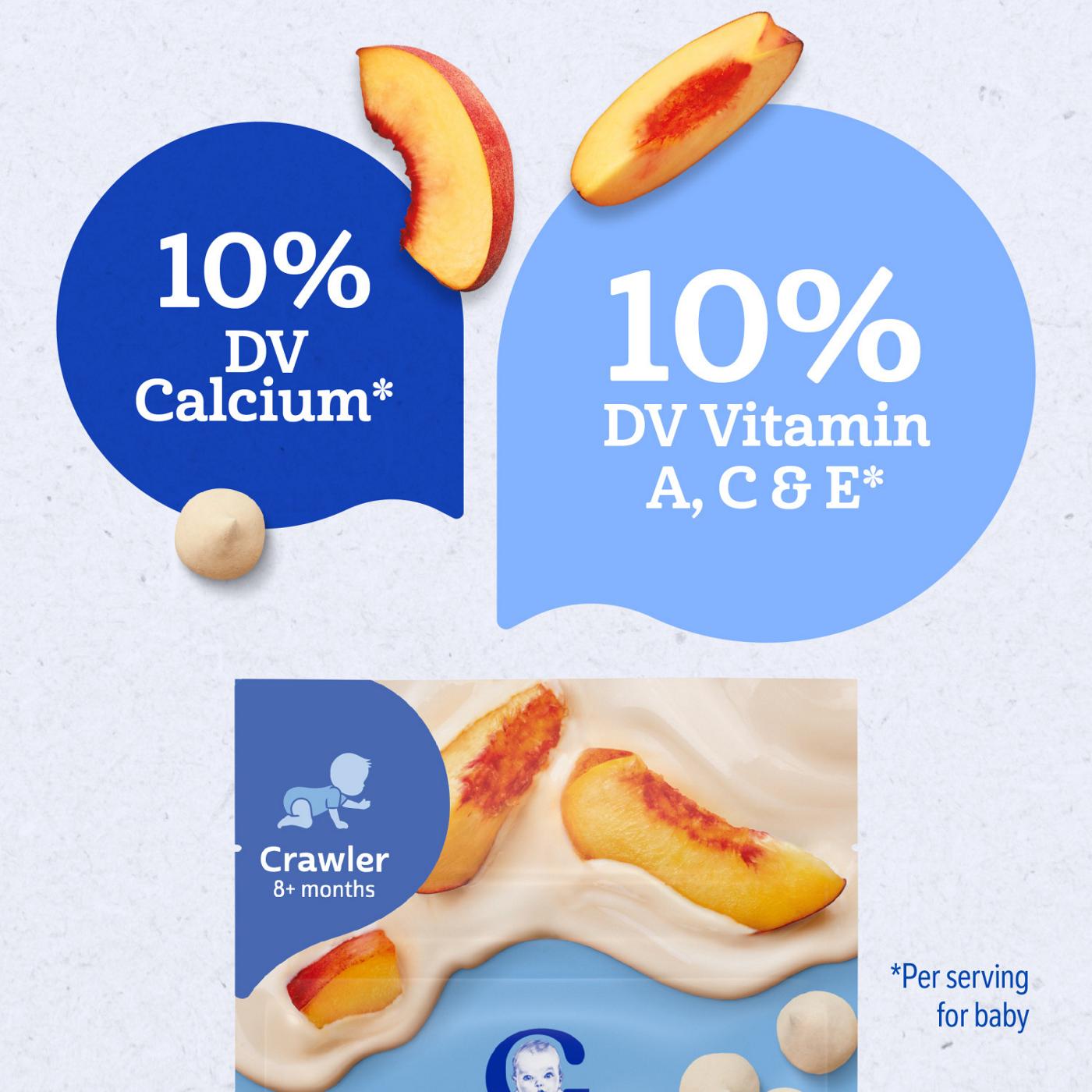 Gerber Snacks for Baby Yogurt Melts - Peach; image 8 of 8