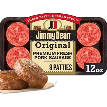 Jimmy Dean Original Fresh Pork Sausage Patties