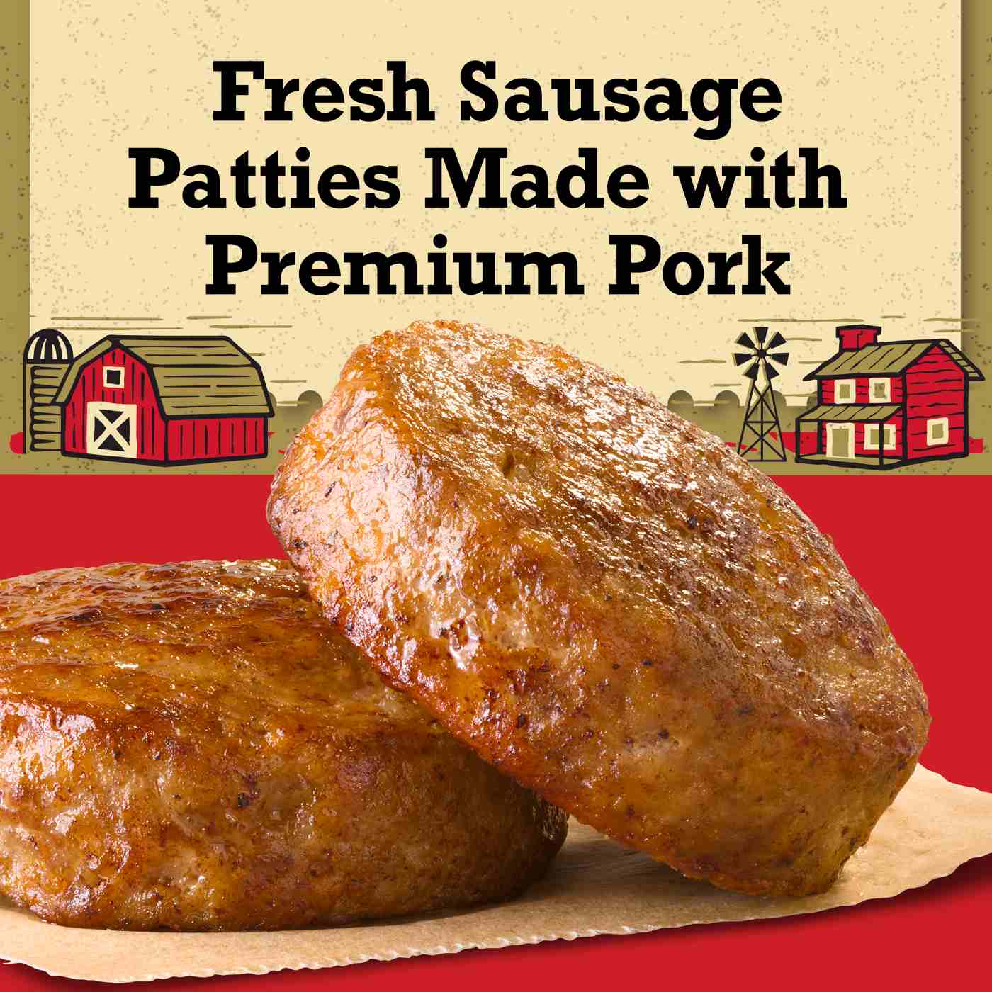 Jimmy Dean Premium Fresh Pork Breakfast Sausage Patties - Original, 8 ct; image 6 of 9