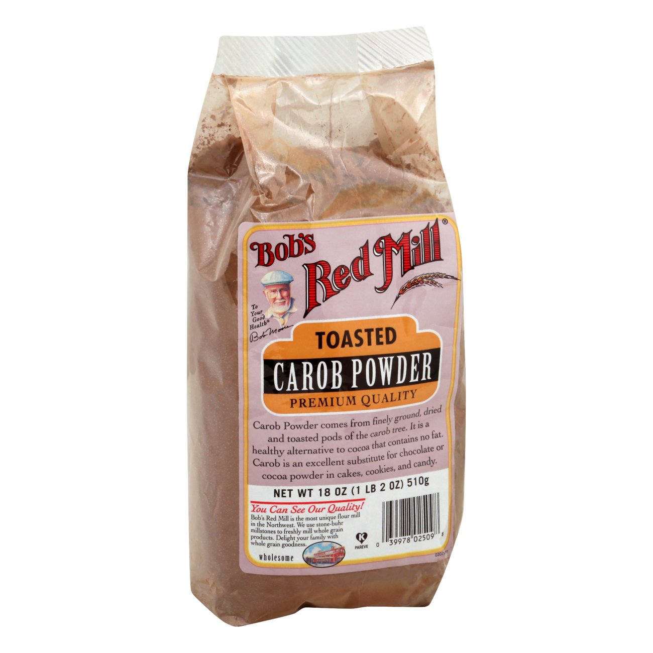 Bob's Red Mill Toasted Carob Powder Shop Pasta & Rice at HEB