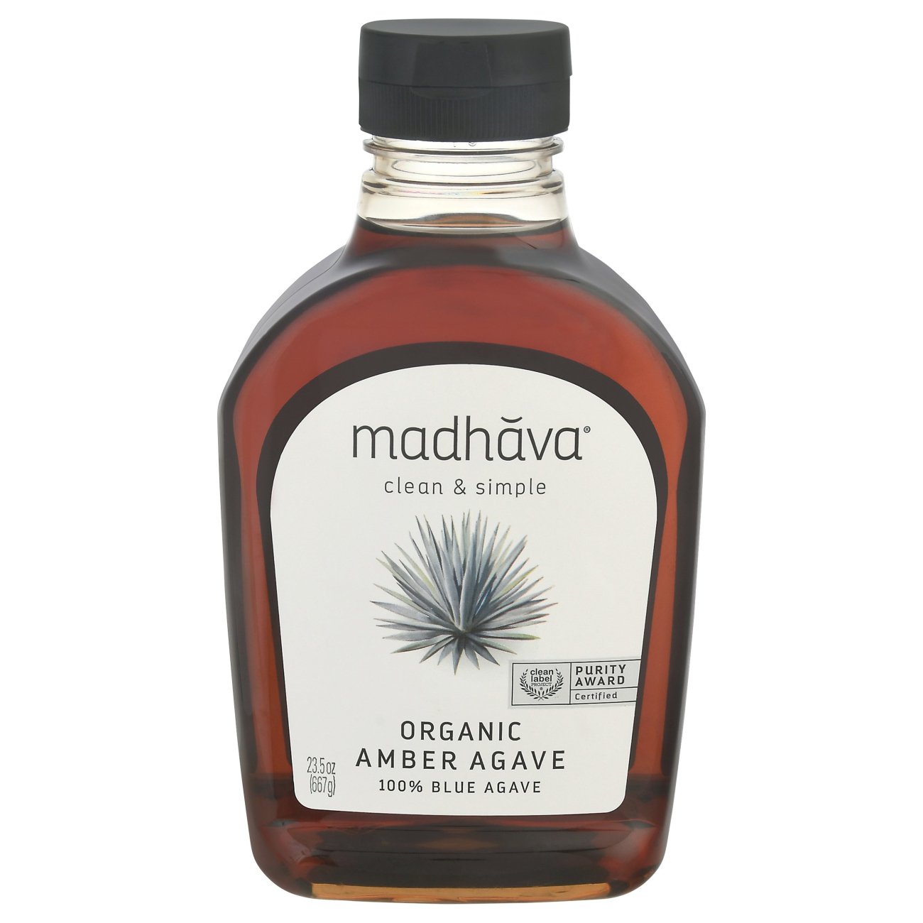 Madhava Organic Amber Agave Nectar Shop Sugar & Sweeteners at HEB