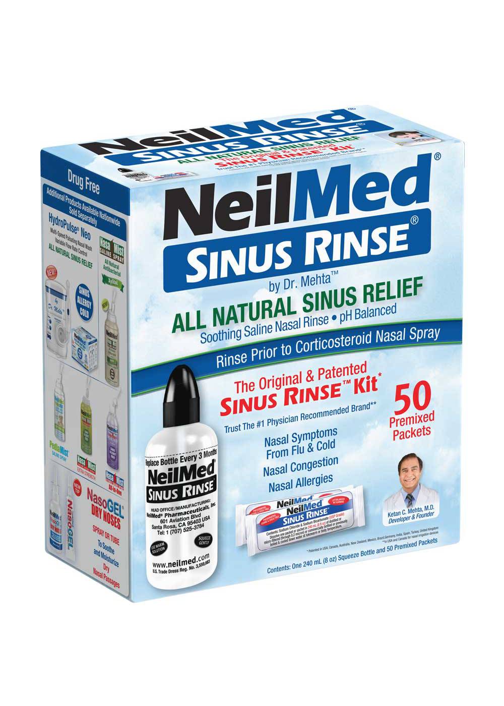 NeilMed Original Sinus Rinse Complete Kit - Shop Sinus & Allergy