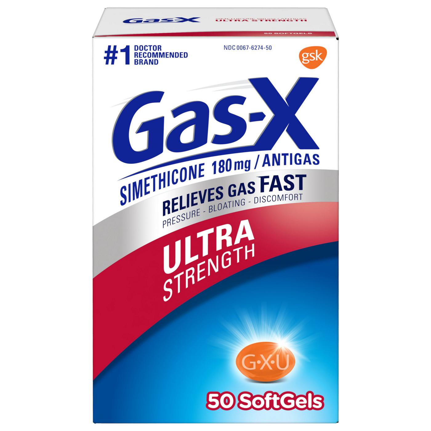 Gas-X Ultra Strength Softgels; image 1 of 9