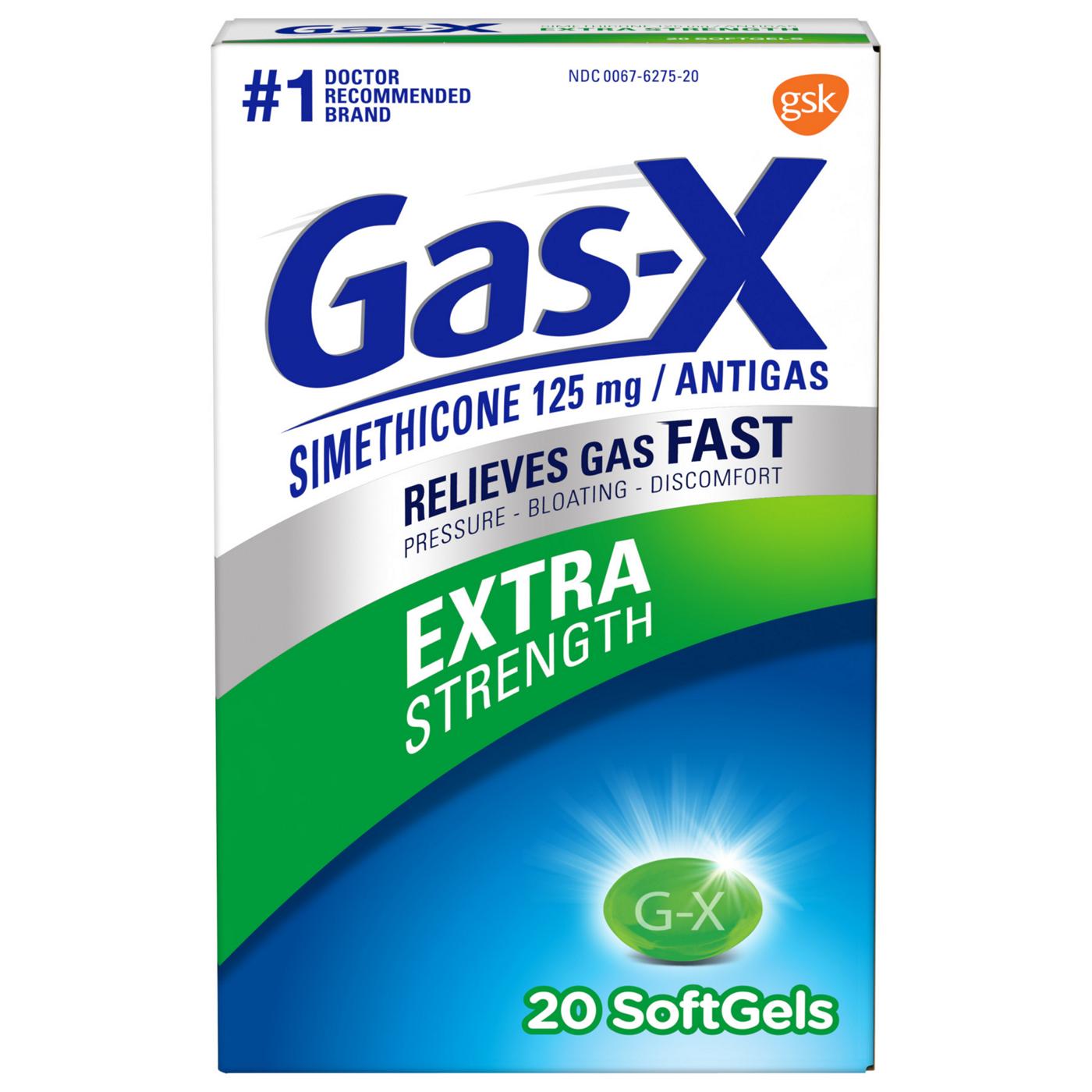 Gas-X Extra Strength Gas Relief Softgels; image 1 of 6