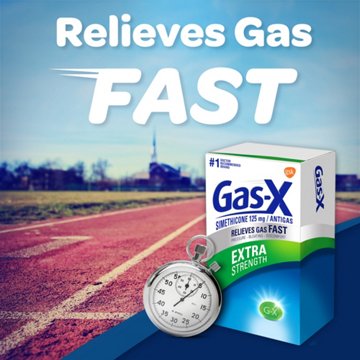 Gas-x Extra Strength Gas Relief Softgels with Simethicone 125 mg
