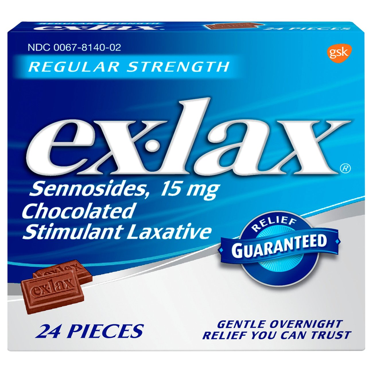 Ex Lax Regular Strength Stimulant Laxative Chocolated Pieces Shop Digestion Nausea At H E B