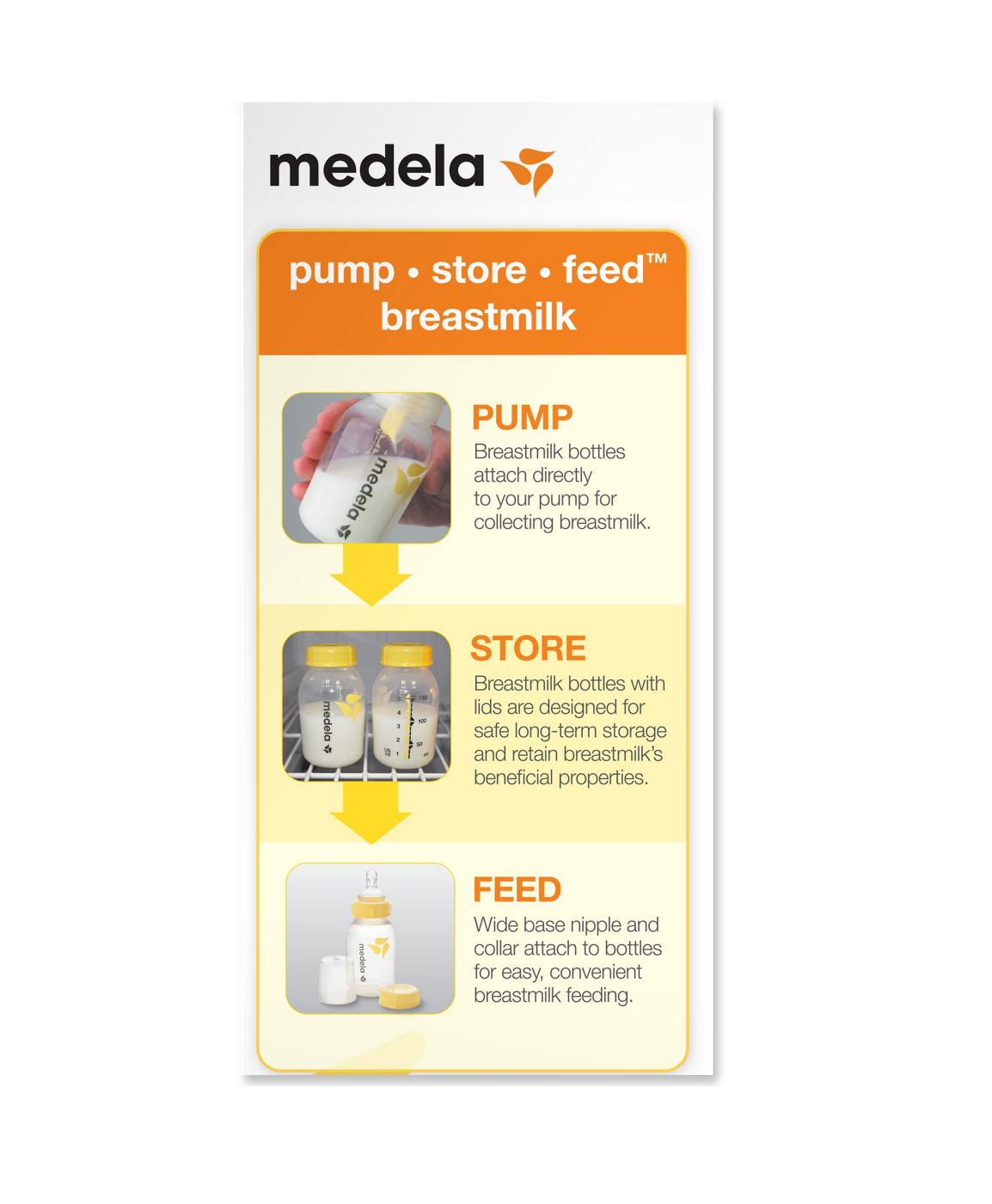 Medela Breastmilk Bottle Set, 0-4 Months, 5 oz Bottles - Shop