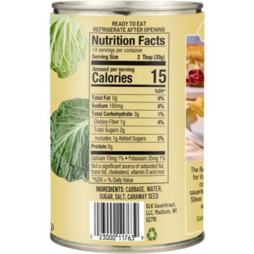 Silver Floss Bavarian Sauerkraut, 14.4 oz