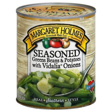 Margaret Holmes Cut Green Beans & Potatoes With Vidalia Onions, 27 oz