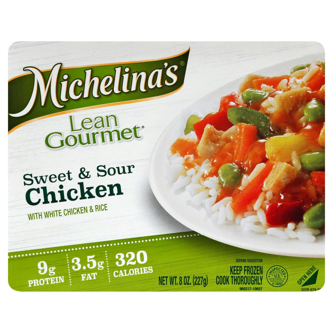 Michelina's Lean Gourmet Sweet And Sour Chicken With Rice - Shop ...