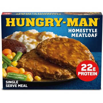 Hungry-Man Home-Style Meatloaf Frozen Meal