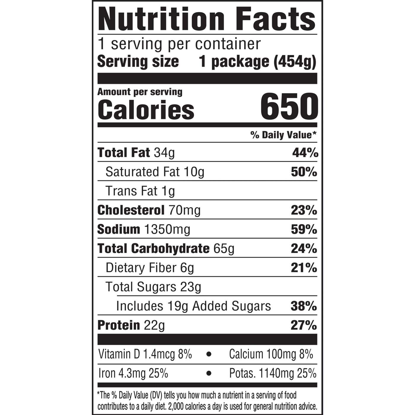 Hungry-Man Homestyle Meatloaf Frozen Meal; image 3 of 4