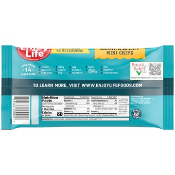 Enjoy Life Gluten Free Allergy Friendly Semi Sweet Vegan Chocolate Mini Chips, 9 oz