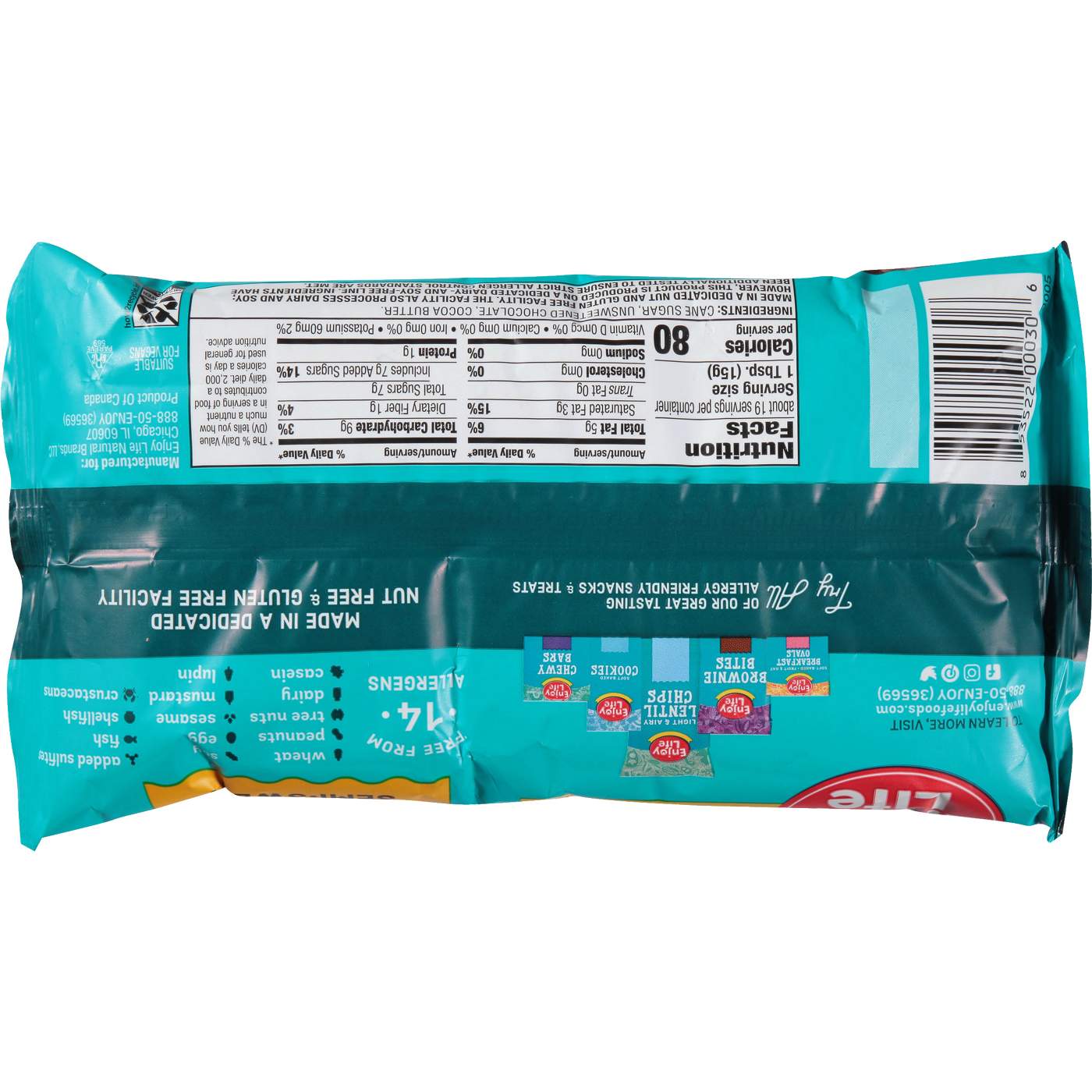 Enjoy Life Gluten Free Allergy Friendly Semi Sweet Vegan Chocolate Mini Chips; image 5 of 5