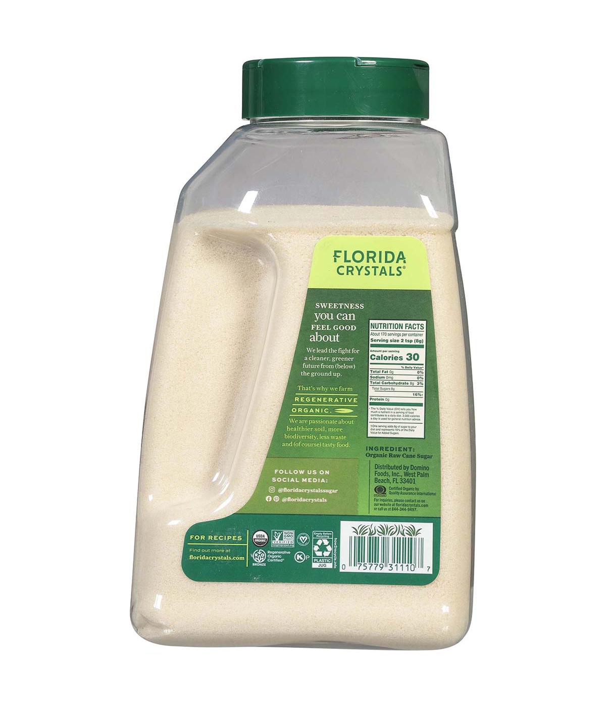 Florida Crystals Regenerative Organic Raw Cane Sugar; image 6 of 6