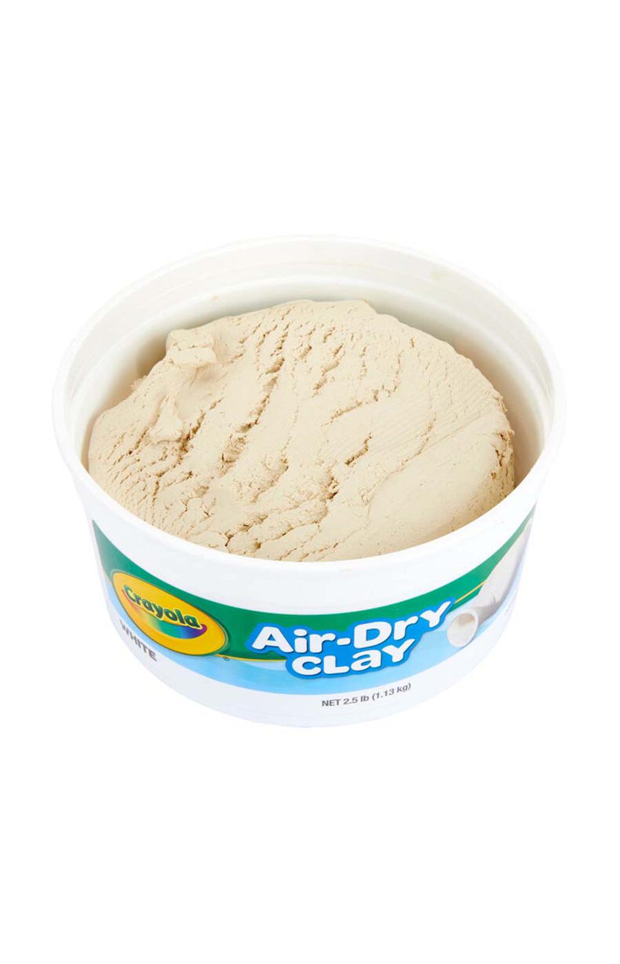 Crayola Air-Dry Clay - White; image 2 of 3