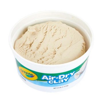 Crayola Air-Dry Clay - White, 2.5 lb
