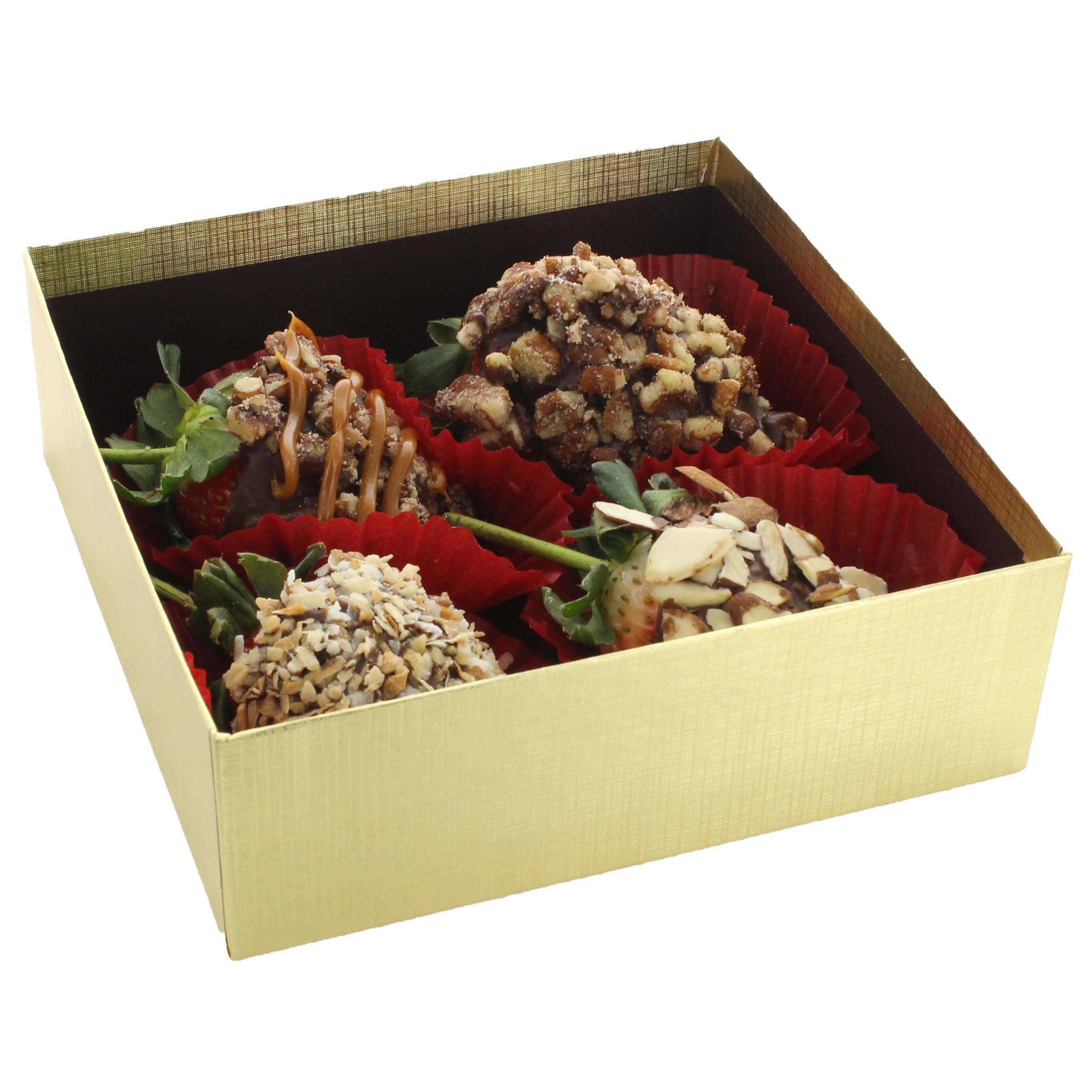 HEB Bakery Gourmet Chocolate Dipped Strawberries Shop Berries