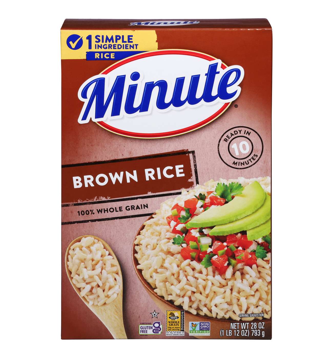 Minute Instant Brown Rice; image 1 of 6