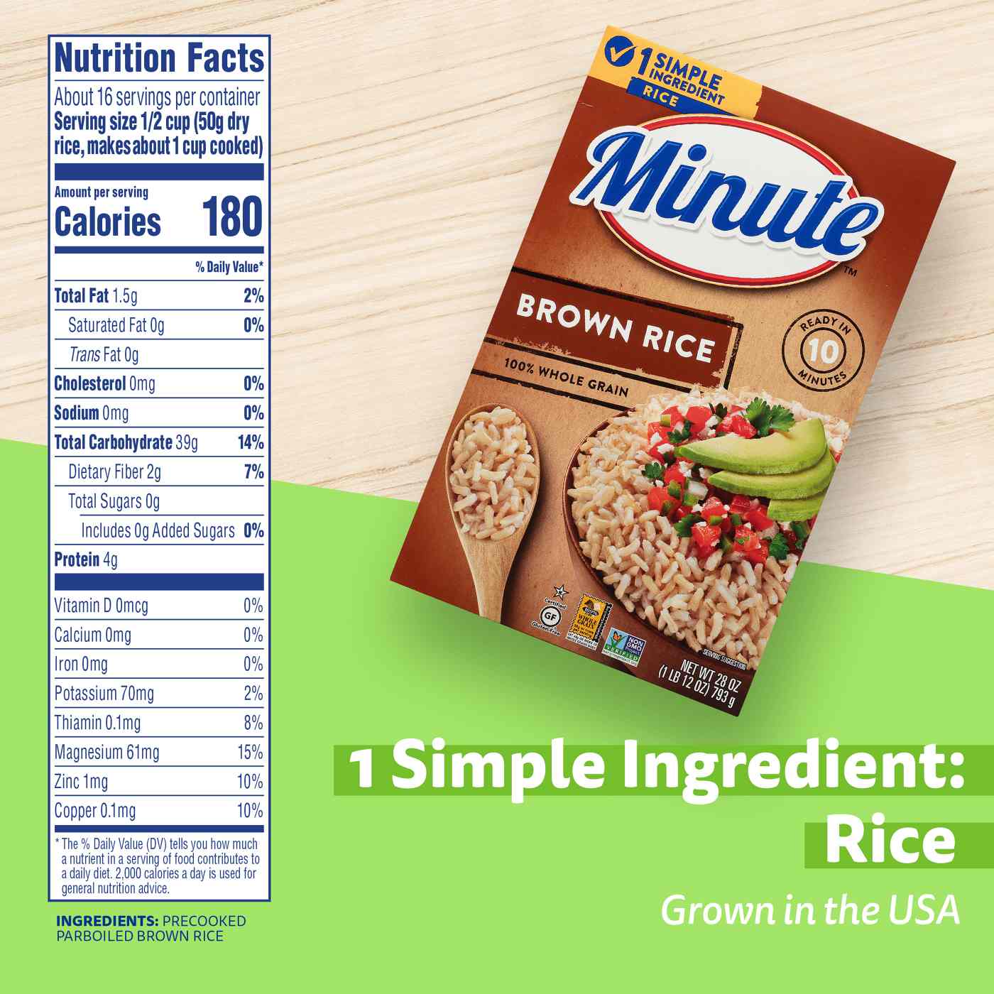Minute Instant Brown Rice; image 4 of 6