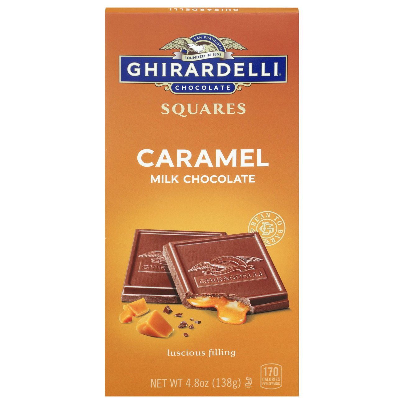 CADBURY DAIRY MILK CARAMELLO Caramel and Milk Chocolate Candy Bar, 4 oz