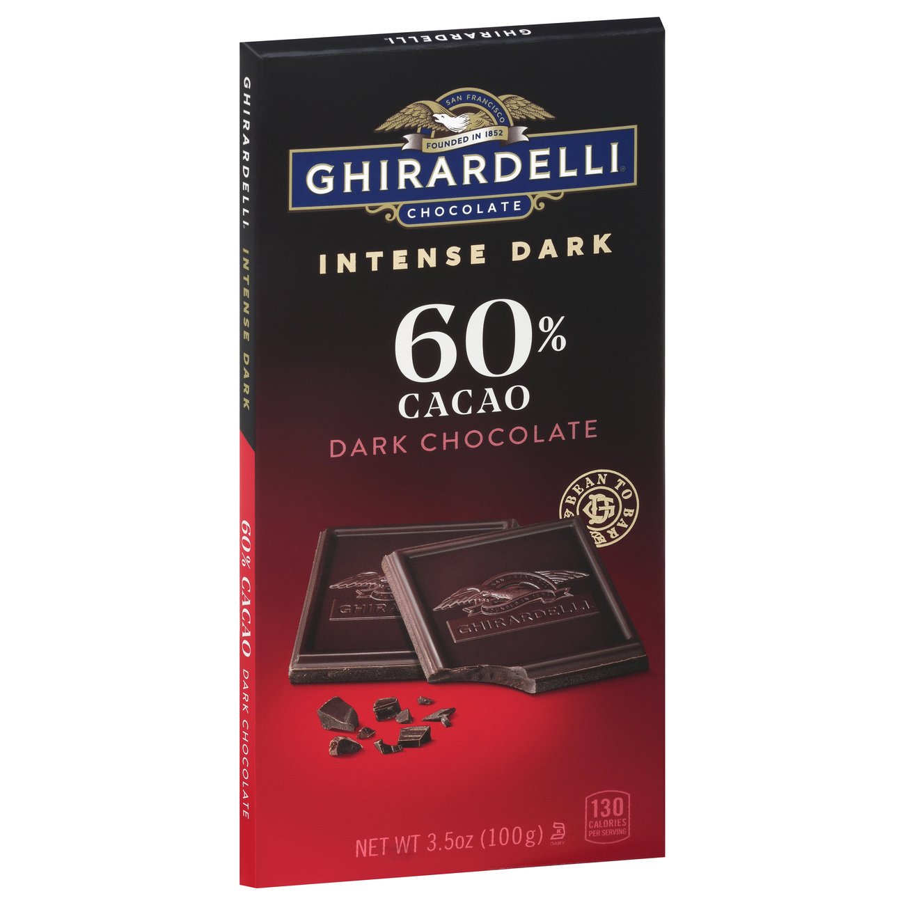 Ghirardelli chocolate intense dark 60 cacao chocolate bar shop candy