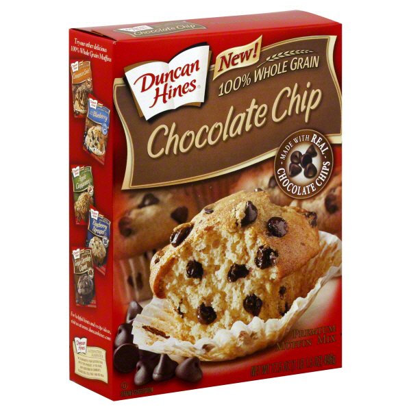 Duncan Hines Chocolate Chip Premium Muffin Mix - Shop ...