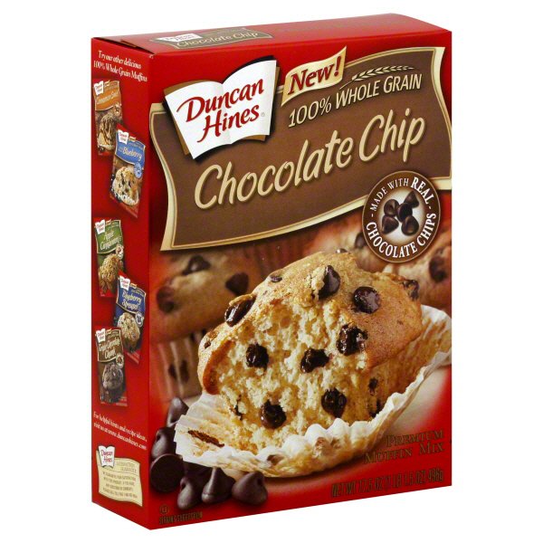 Duncan Hines Chocolate Chip Premium Muffin Mix Shop Baking mixes at HEB