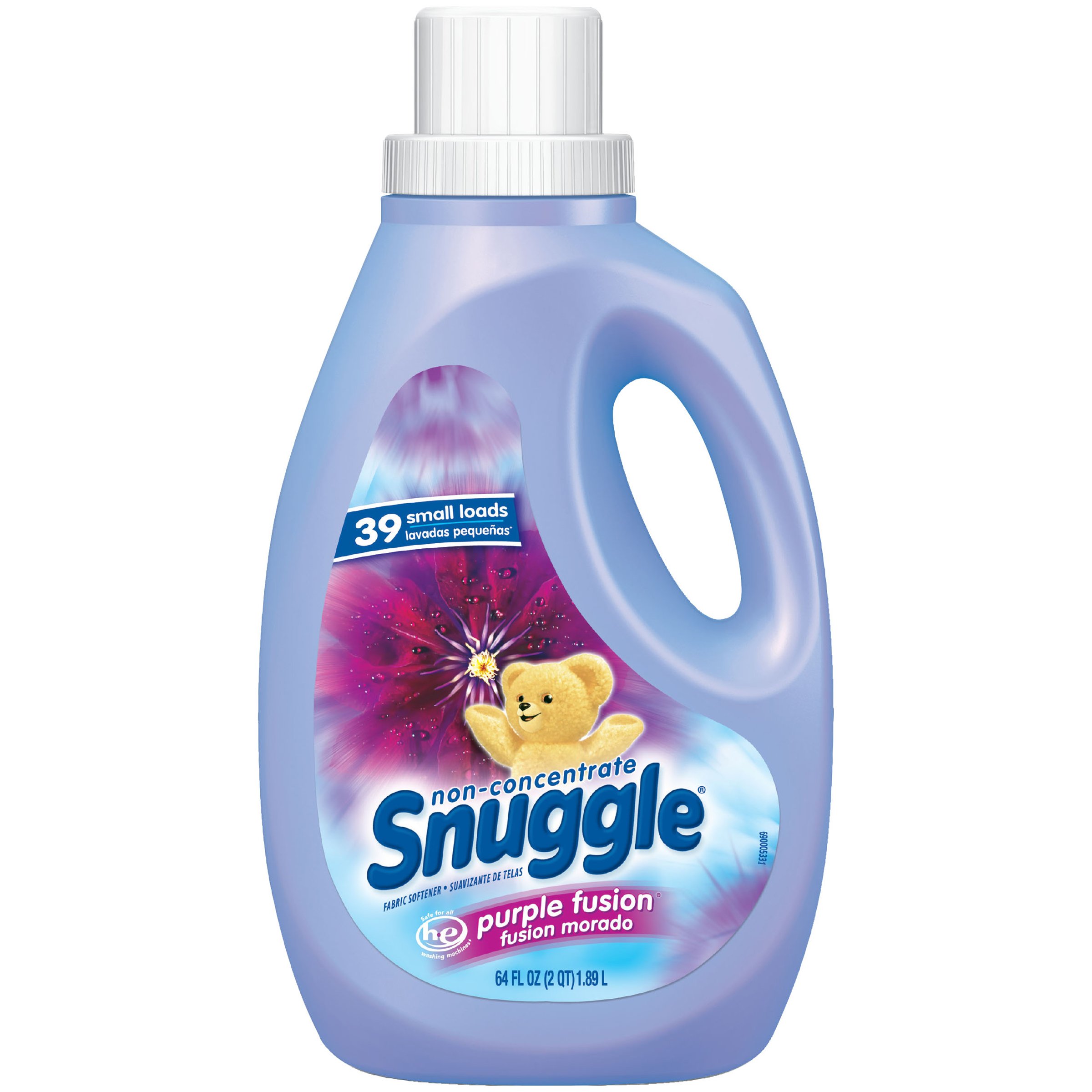 Snuggle NonConcentrate Purple Fusion HE Liquid Fabric Softener 39