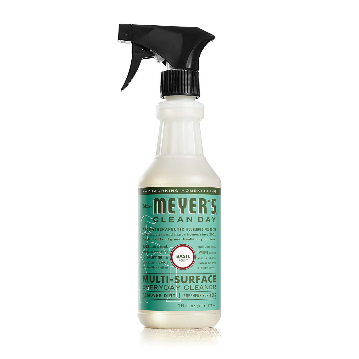 Mrs. Meyer's Clean Day Basil Scent Multi Surface Cleaner Spray Shop