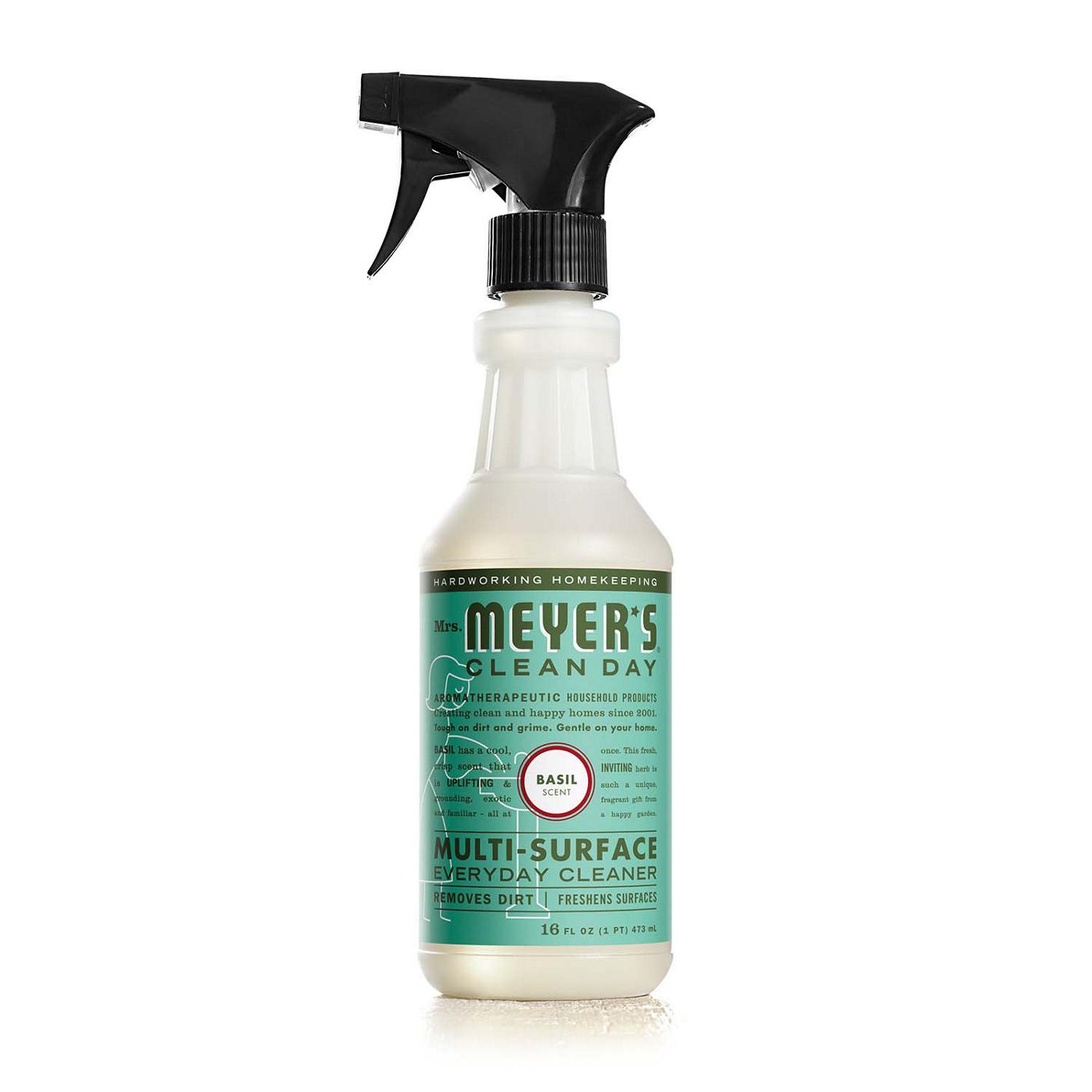Mrs. Meyer's Clean Day Basil Scent Multi Surface Cleaner Spray; image 1 of 6