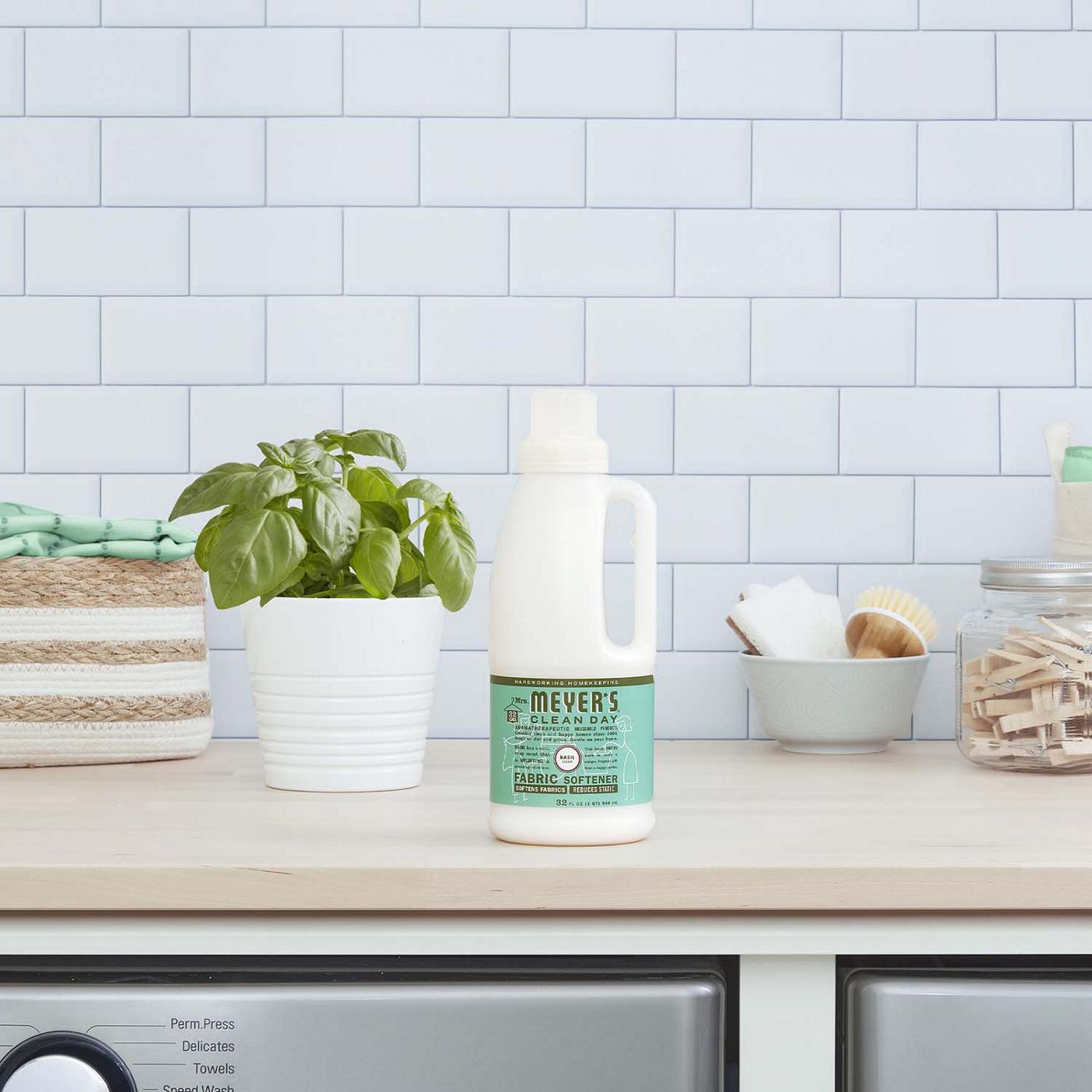 Mrs. Meyer's Clean Day Liquid Fabric Softener, 32 Loads Basil Shop