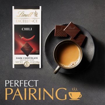 Lindt Excellence Chili Dark Chocolate Bar