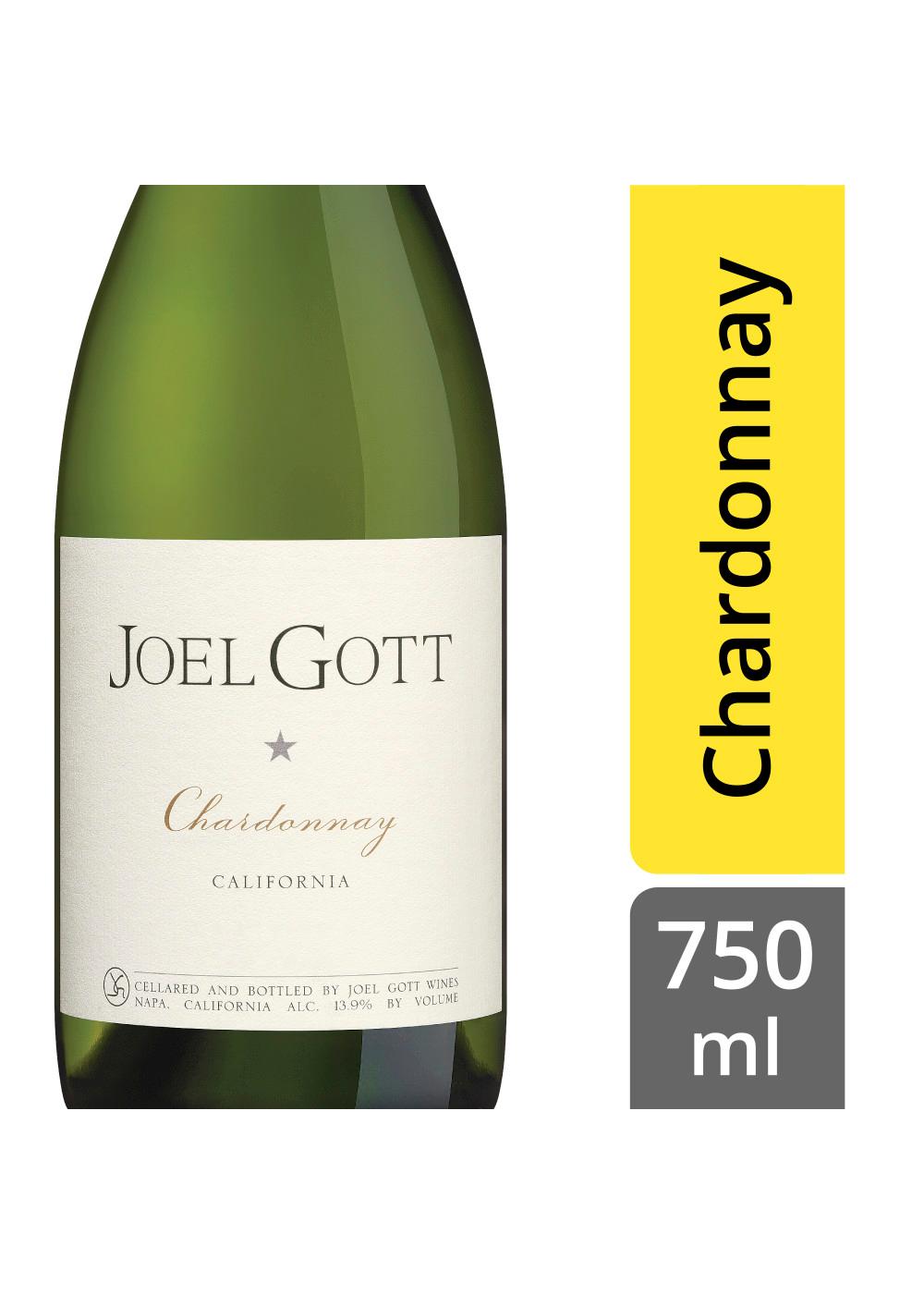 Joel Gott Unoaked Chardonnay Wine; image 2 of 4