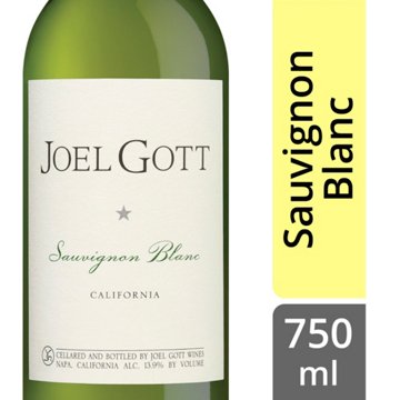 Joel Gott Sauvignon Blanc California White Wine, 750 mL
