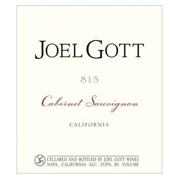 Joel Gott Cabernet Sauvignon California Red Wine, 750 mL