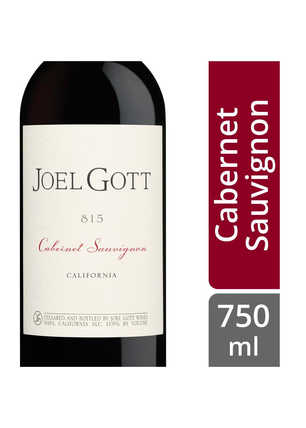 Joel Gott Cabernet Sauvignon California Red Wine; image 4 of 4