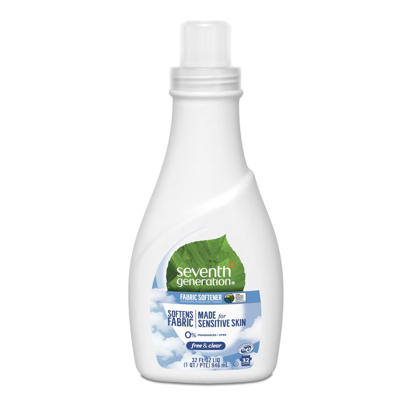 Seventh Generation Free & Clear Natural Fabric Softener, 32 Loads; image 1 of 6