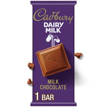 Cadbury Dairy Milk Chocolate Candy Bar
