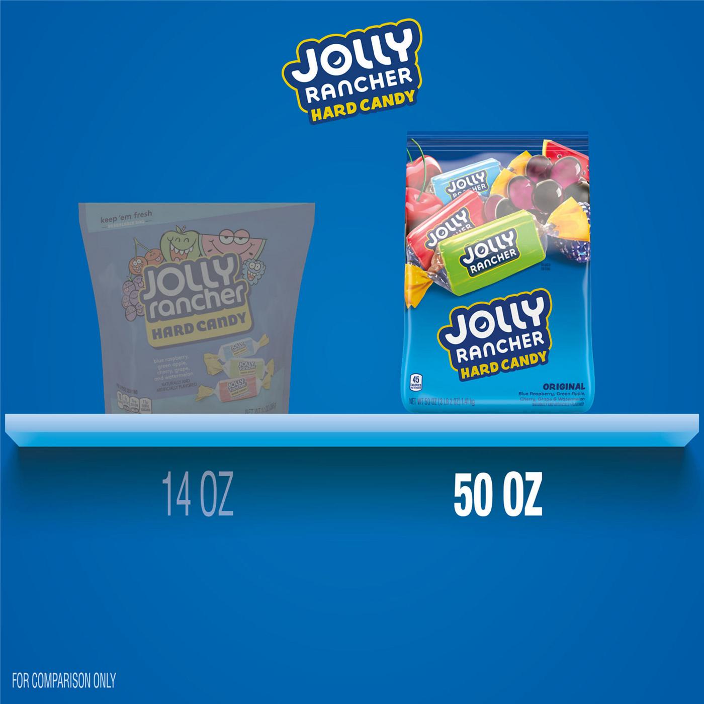 Jolly Rancher Hard Candy, Individually Wrapped, Bag Assorted Fruit Flavored