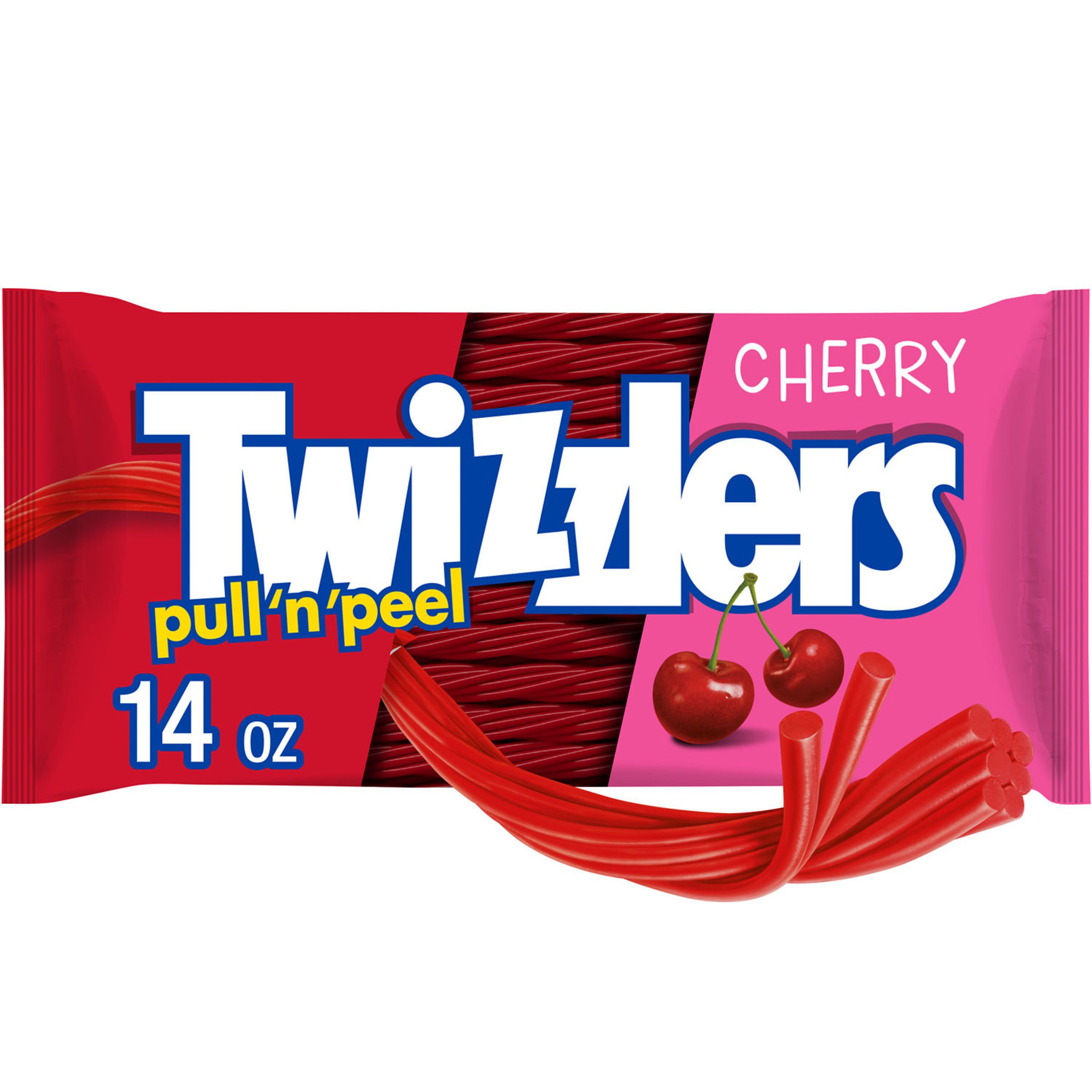 Twizzlers Pull 'n' Peel Cherry Licorice Style Candy - Shop Candy
