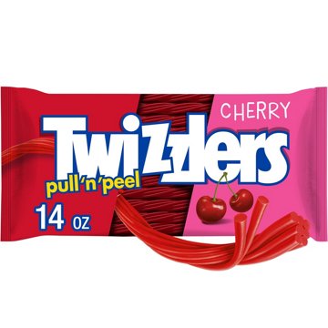 Twizzlers Pull 'n' Peel Cherry Licorice Style Candy